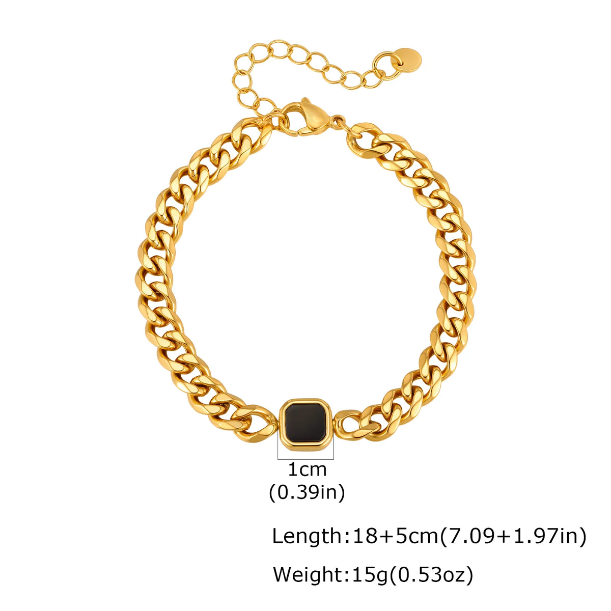 The Chain — Stainless Steel Link Bracelet