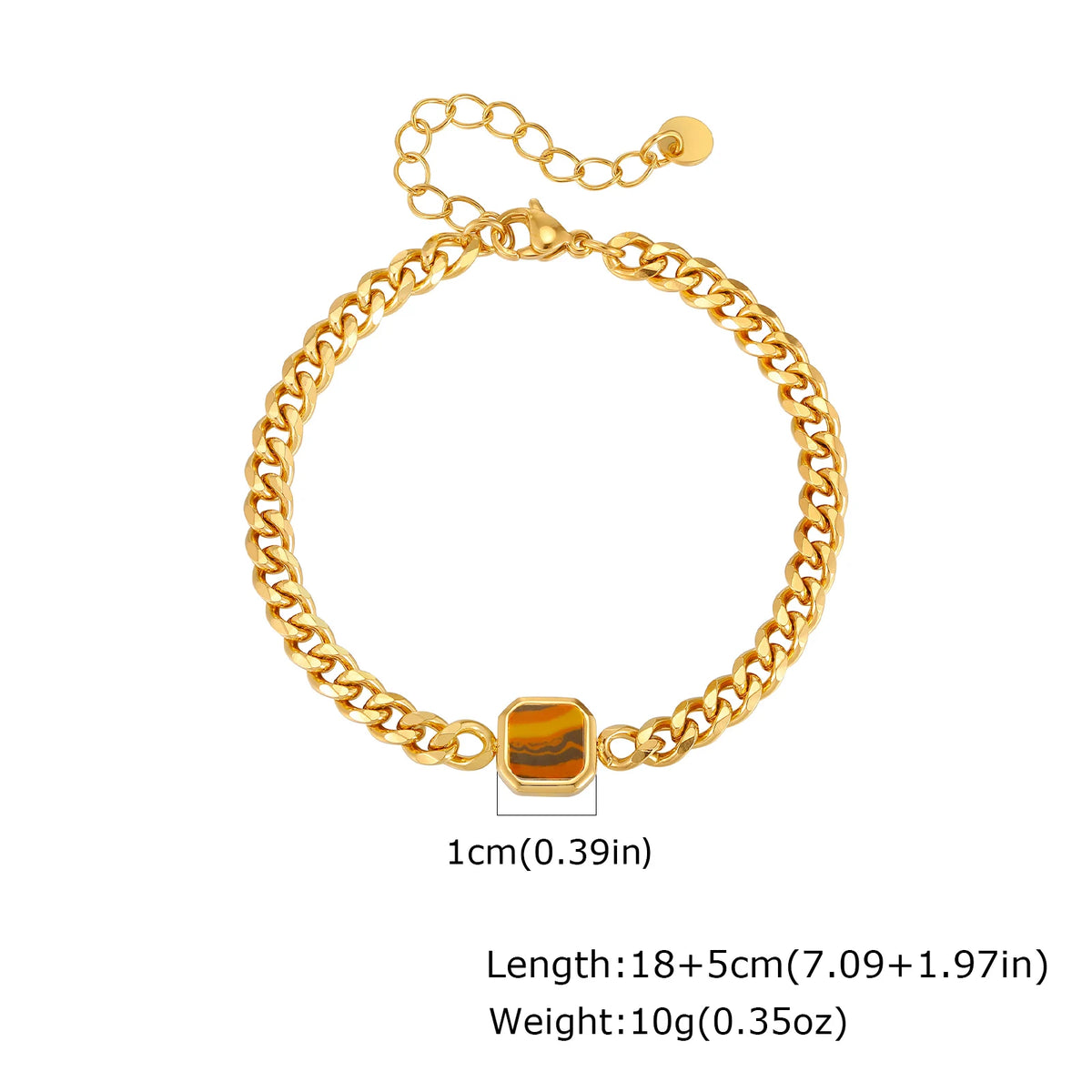 The Chain — Stainless Steel Link Bracelet