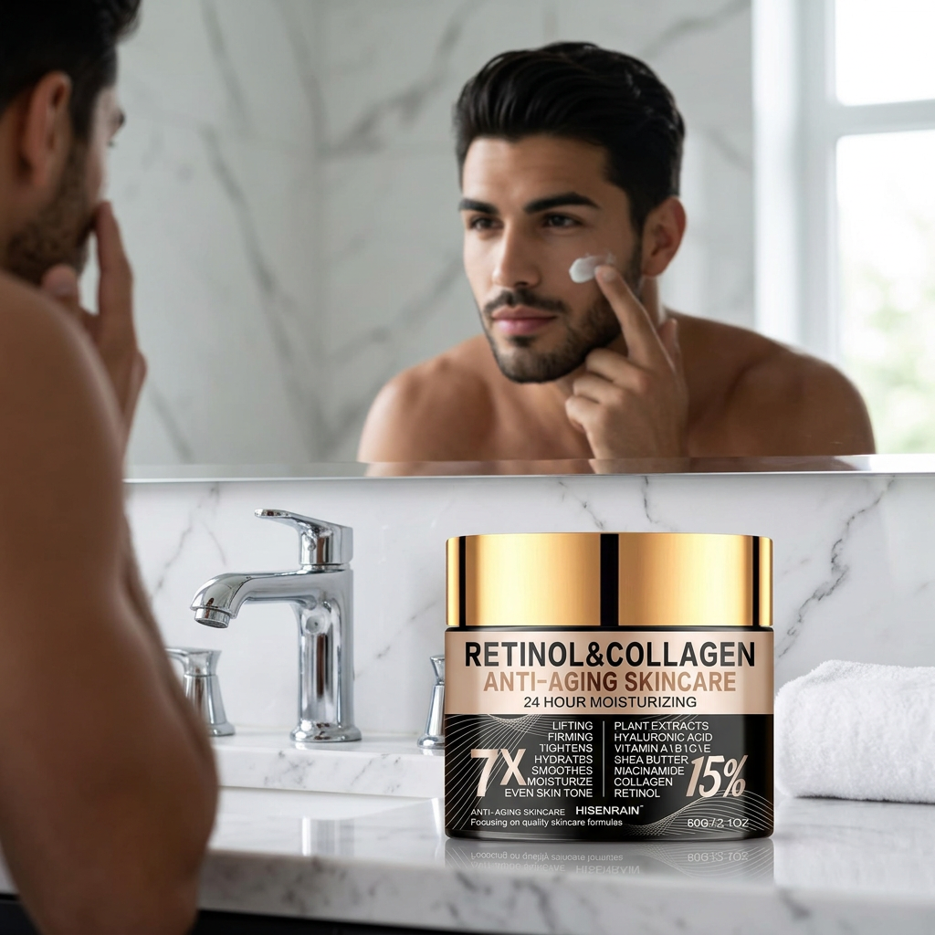 Retinol Cream Editorial Shot