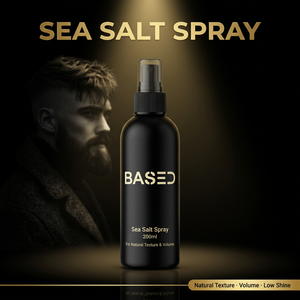 Hair Styling Collection — Wax, Clay, Sea Salt & Curl