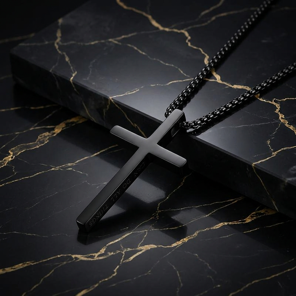 The Oath — Lord's Prayer Cross Pendant