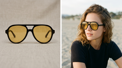 The Maverick — Vintage Aviator Sunglasses