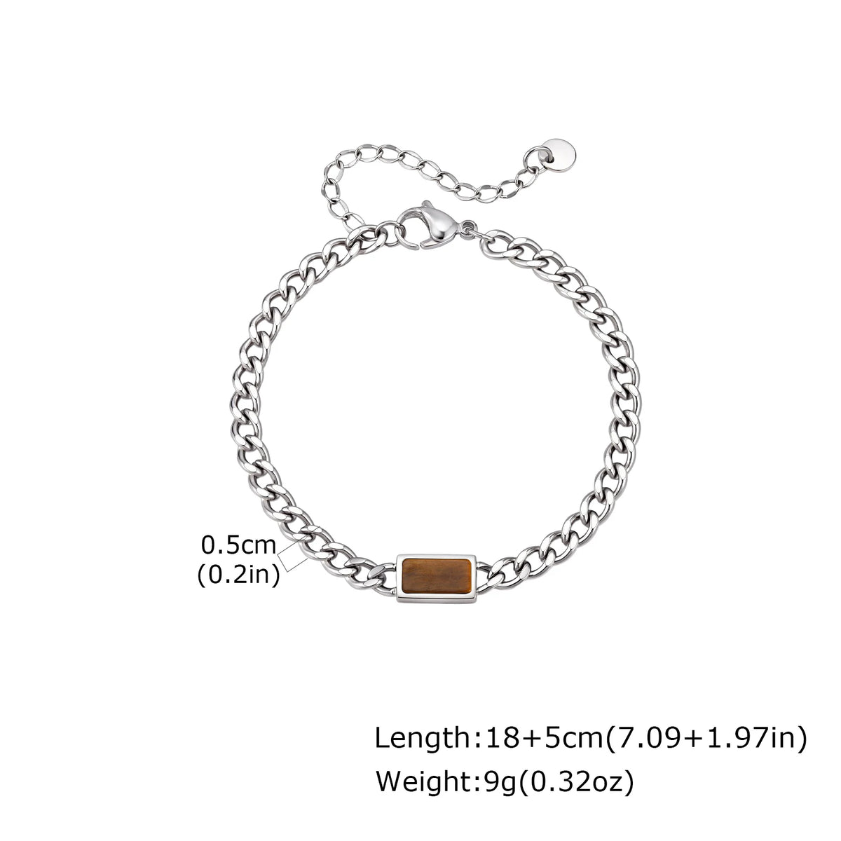 The Chain — Stainless Steel Link Bracelet