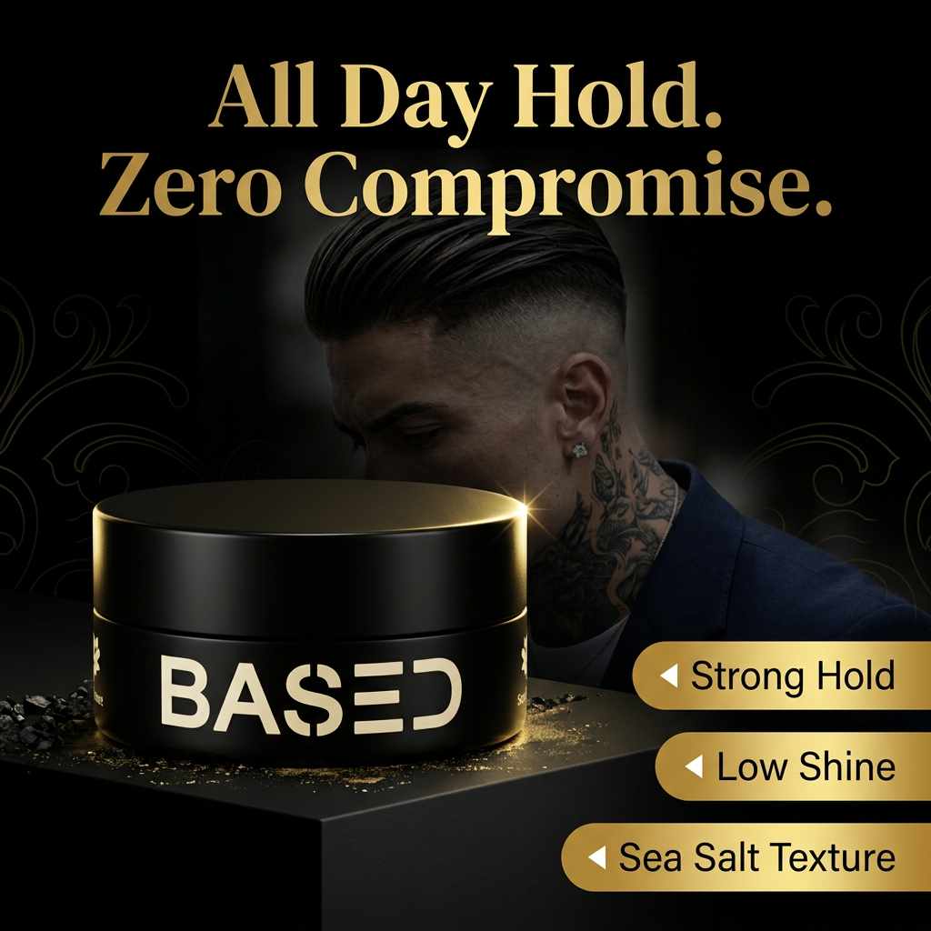 Hair Styling Collection — Wax, Clay, Sea Salt & Curl