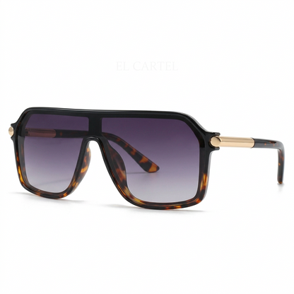 El Cartel Shield — Oversized Sunglasses
