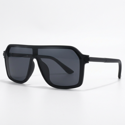 El Cartel Shield — Oversized Sunglasses