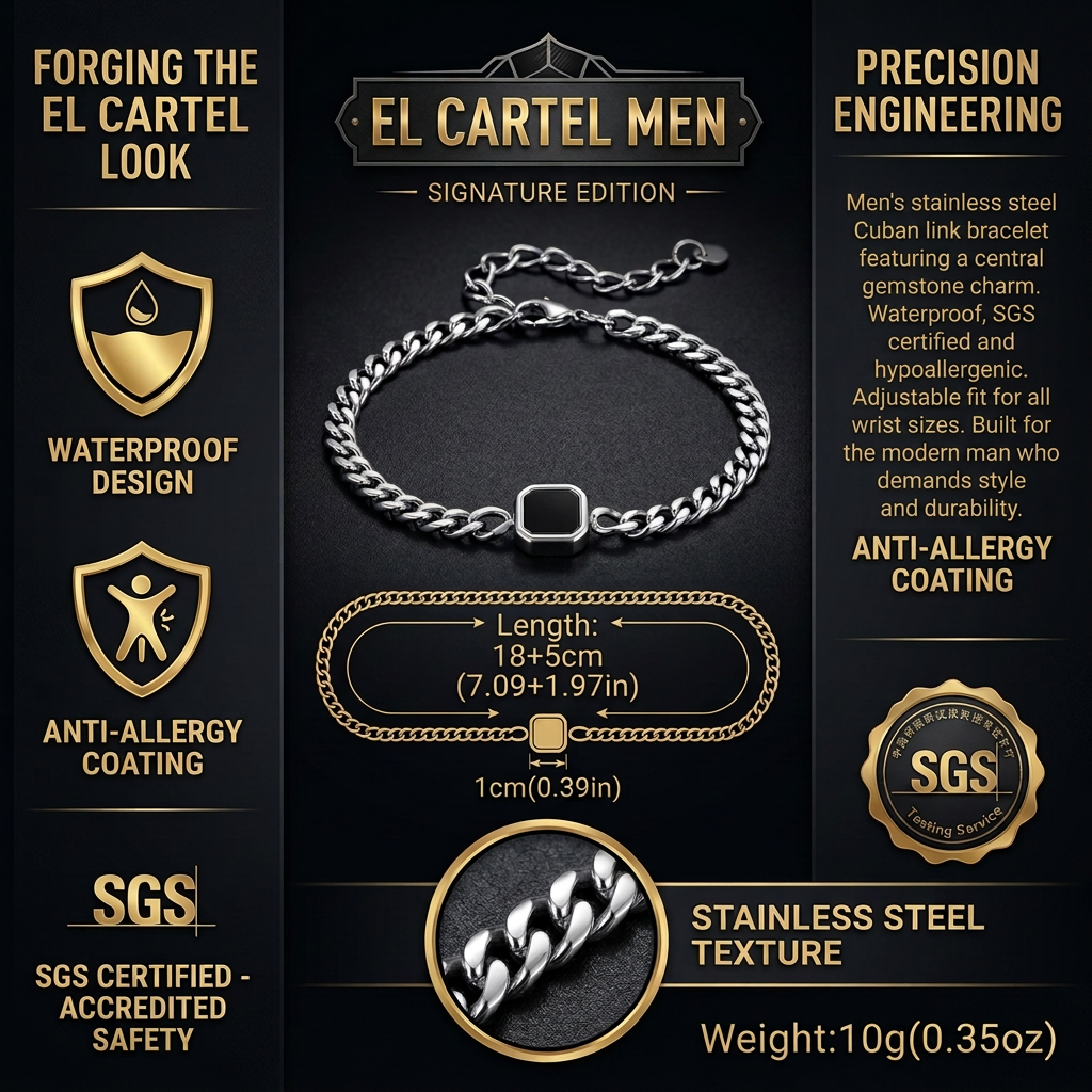 The Chain — Stainless Steel Link Bracelet