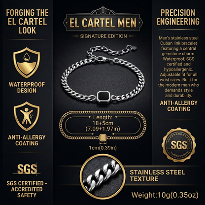 The Chain — Stainless Steel Link Bracelet