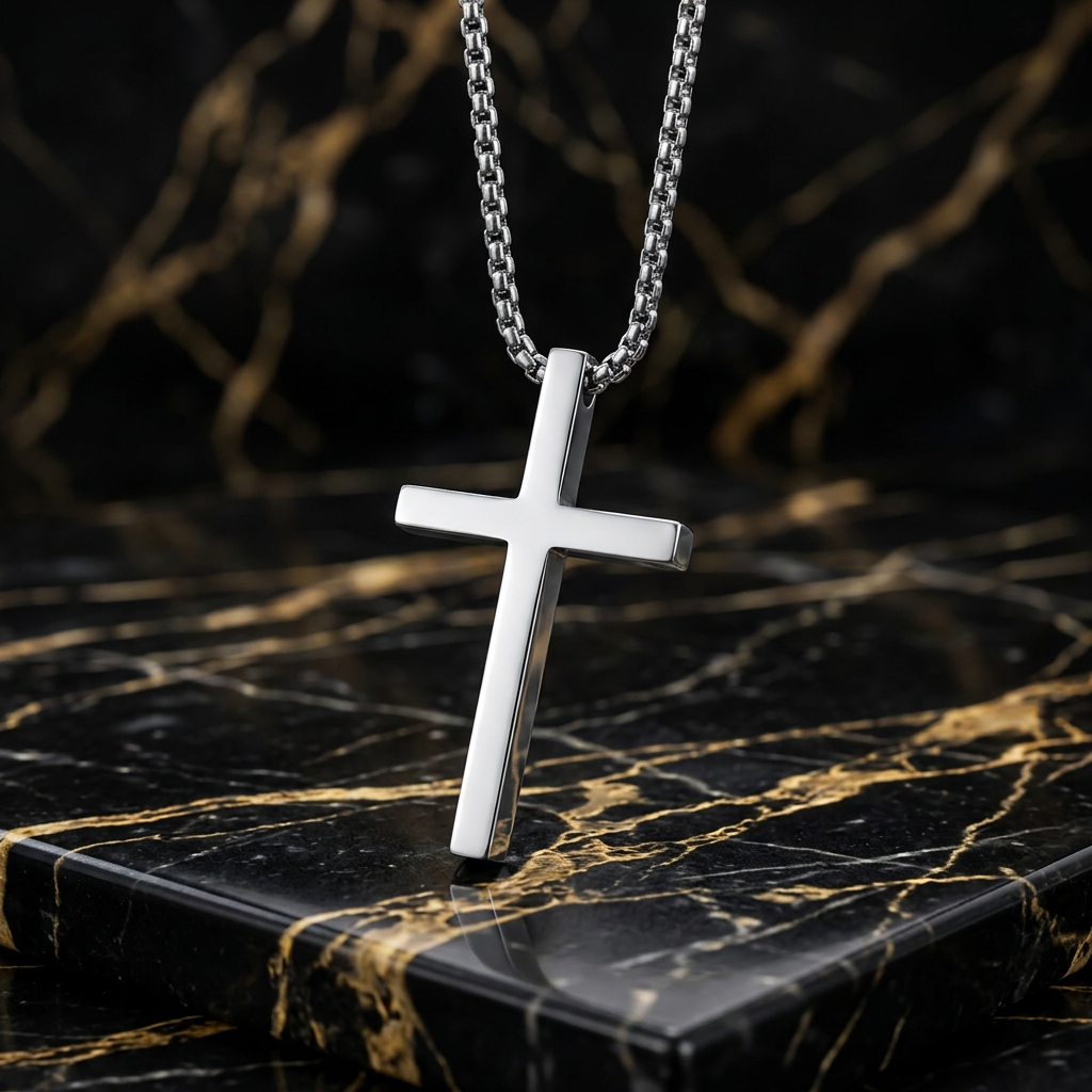 The Oath — Lord's Prayer Cross Pendant